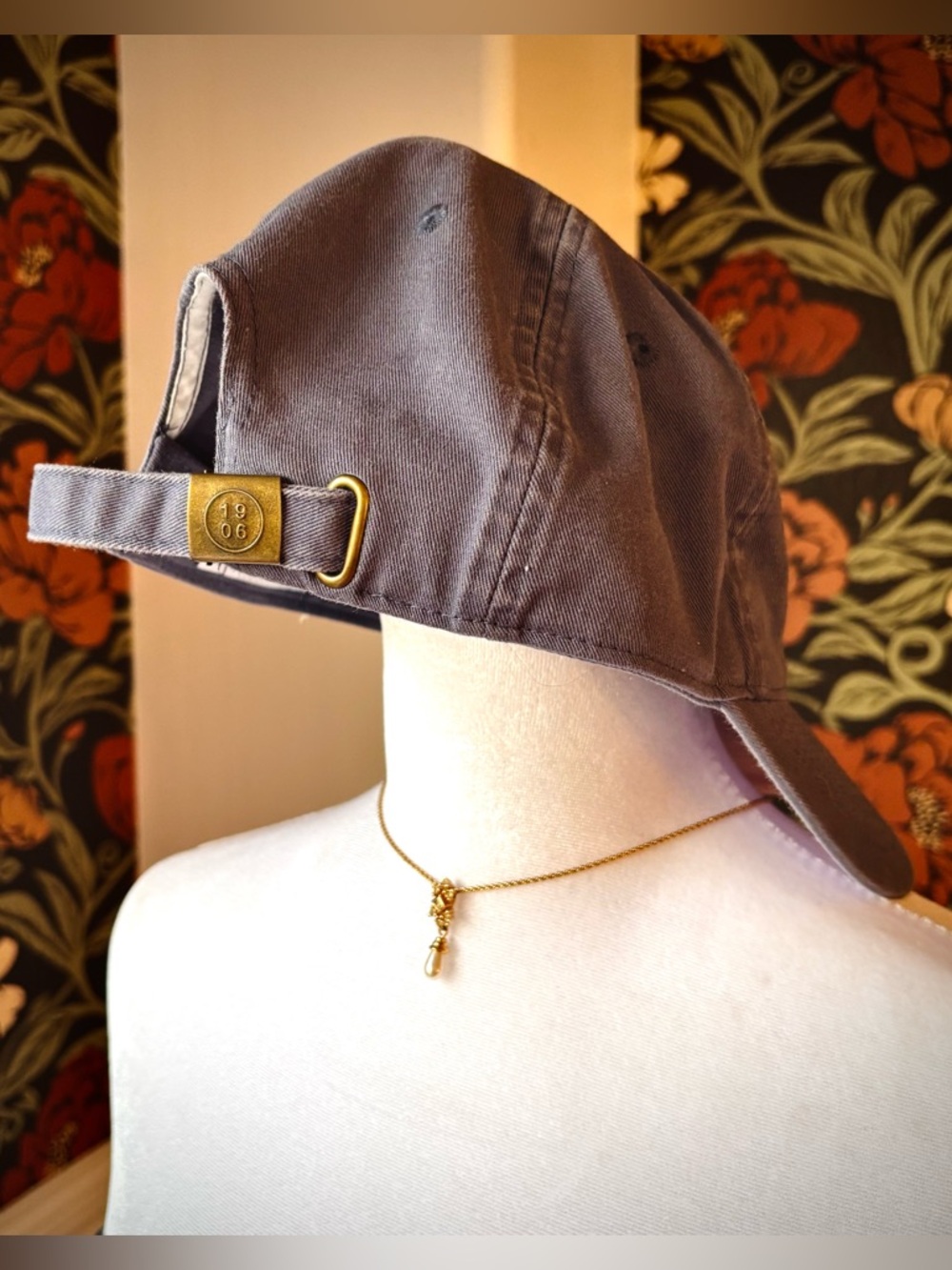 Retro 1906 Embroidered Dad Hat Adjustable Baseball Cap - Picture 3 of 5
